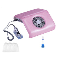 HKM-427411 Two-in-One Nail Dust Vacuum Cleaner with Polishing Function - Model 270A, 23W, Silent Operation