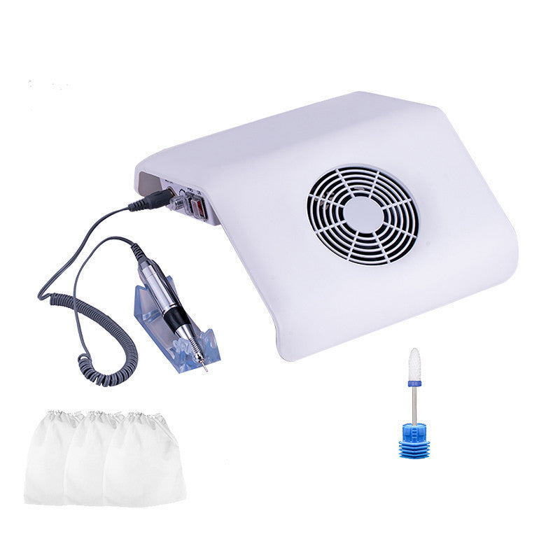 HKM-427411 Two-in-One Nail Dust Vacuum Cleaner with Polishing Function - Model 270A, 23W, Silent Operation