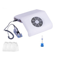 HKM-427411 Two-in-One Nail Dust Vacuum Cleaner with Polishing Function - Model 270A, 23W, Silent Operation