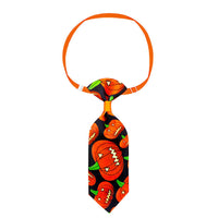 HKM-844243 Pet Halloween Skull Tie for Cats and Small to Medium Dogs - Adjustable Neck Size 20-40cm, Length 13cm
