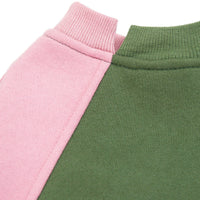 HKM-860883 Fleece Soft Touch Color Block Pet Sweater with Contrast Stitching