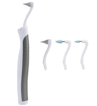 HKM-016659 Sonic Teeth Whitening Kit with LED Light and 4 Interchangeable Grinding Heads for Tartar Removal