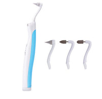 HKM-016659 Sonic Teeth Whitening Kit with LED Light and 4 Interchangeable Grinding Heads for Tartar Removal