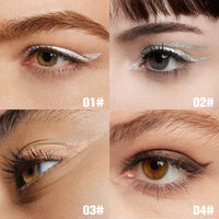 HKM-025875 Waterproof Matte Eyeliner Set - 8 Vibrant Colors for Long-lasting Looks