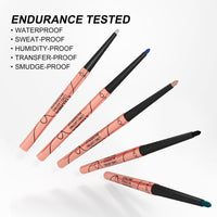 HKM-025875 Waterproof Matte Eyeliner Set - 8 Vibrant Colors for Long-lasting Looks