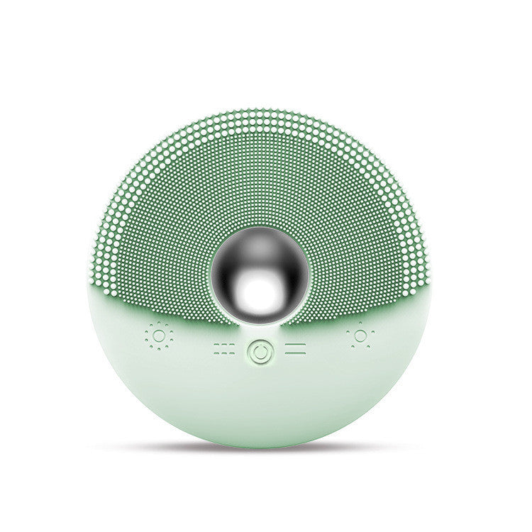 HKM-836371 Heated Silicone Face Wash with Ultrasonic Vibration - Cleanse and Refresh