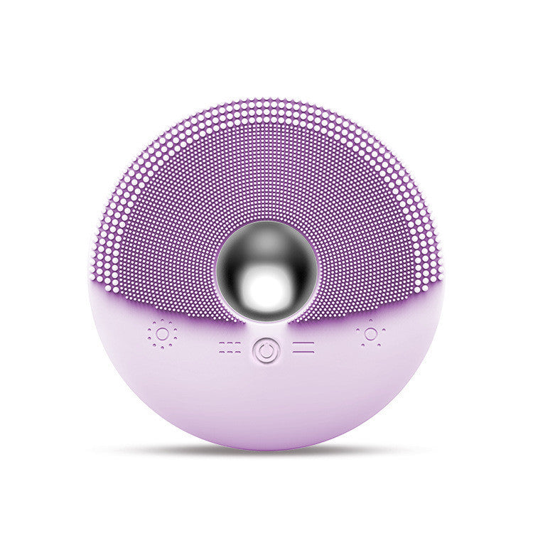 HKM-836371 Heated Silicone Face Wash with Ultrasonic Vibration - Cleanse and Refresh