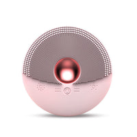 HKM-836371 Heated Silicone Face Wash with Ultrasonic Vibration - Cleanse and Refresh