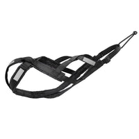 HKM-700307 Dog Outdoor Sled Chest Harness - Adjustable Nylon in Black, Red, Yellow
