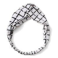 HKM-413011 Fashionable Women’s Summer Headband - Bohemian Cross Turban Hair Accessories