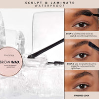 HKM-155795 Sculpting Eyebrow Wax - Long-Lasting and Waterproof Formula, 7g