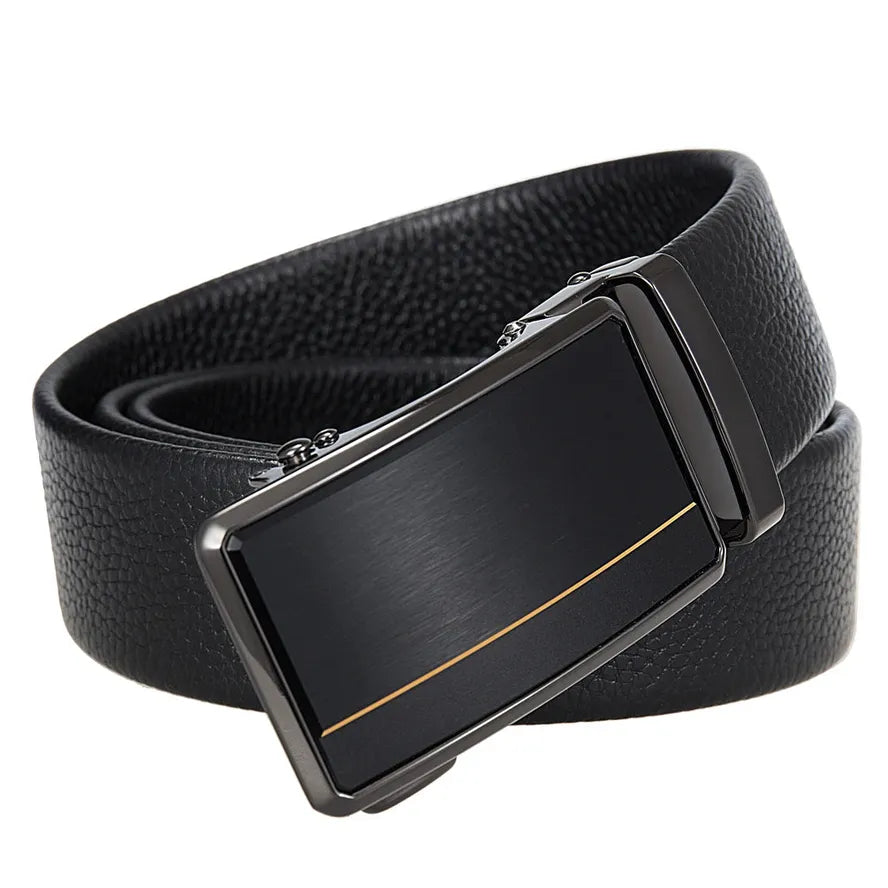 HKM-094355 Men's Alloy Automatic Buckle - 3.5cm Wide - Model LY36-25632-5