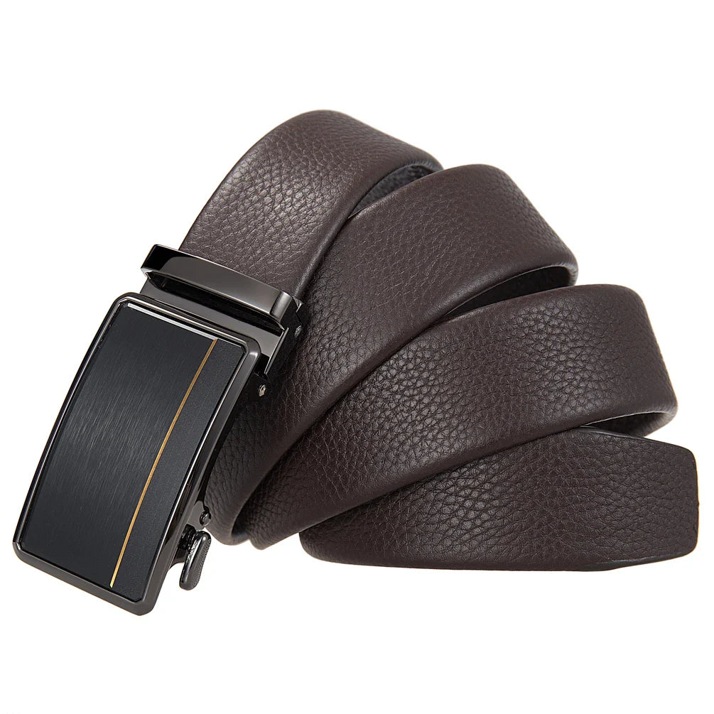 HKM-094355 Men's Alloy Automatic Buckle - 3.5cm Wide - Model LY36-25632-5
