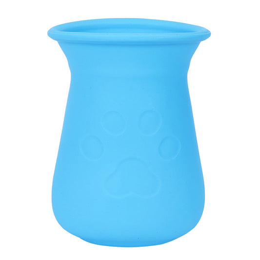 HKM-432595 Portable Silicone Pet Foot Washing Cup - Eco-Friendly, Food Grade Material, Compact Design for Easy Cleaning