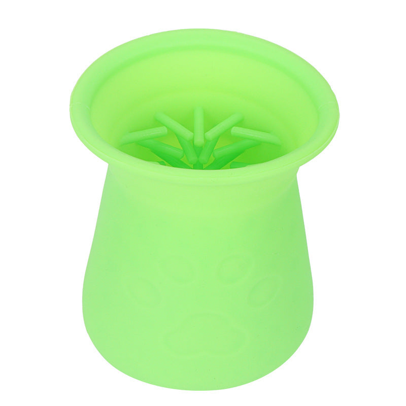 HKM-432595 Portable Silicone Pet Foot Washing Cup - Eco-Friendly, Food Grade Material, Compact Design for Easy Cleaning