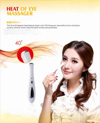 HKM-752211 Heat Therapy Eye Massager with Vibration for Crow's Feet and Dark Circles, Model 106SK1069