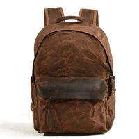 HKM-236947 Custom Design Waterproof Canvas Backpack for Video Camera with Zipper Closure and Durable Polyester Lining
