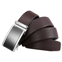HKM-831059 Automatic Buckle Belt for Men in First Layer Cowhide - Model LY87363-5