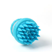 HKM-202067 Soft Silicone Dog Washing Brush with Built-in Shampoo Reservoir for Easy Bathing