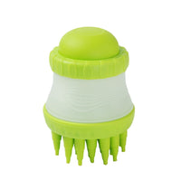 HKM-202067 Soft Silicone Dog Washing Brush with Built-in Shampoo Reservoir for Easy Bathing
