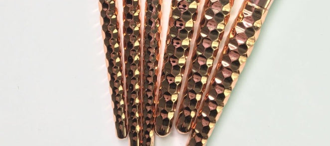 HKM-053203 6-Piece Fish Scale Honeycomb Makeup Brush Set with Nylon Bristles and Portable Plastic Handles