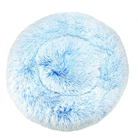 HKM-402899 Cozy Gradient Plush Pet Nest Bed - Multiple Color Options Available