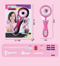 HKM-641235 Electric Magic Braid DIY Hair Accessories Set for Kids Ages 4-6