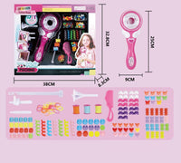 HKM-641235 Electric Magic Braid DIY Hair Accessories Set for Kids Ages 4-6