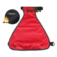 HKM-557587 Waterproof Bellyband Pet Apron in Red, Green, and Orange for Dogs - Casual Polyester Clothing