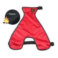 HKM-557587 Waterproof Bellyband Pet Apron in Red, Green, and Orange for Dogs - Casual Polyester Clothing