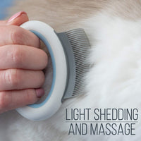 HKM-577171 Grooming Tool for Cats and Dogs ¨C Effective Deshedding and Dematting Comb