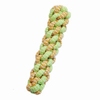HKM-447379 Colorful Hand-Woven Cotton Rope Dog Bite Toy Set