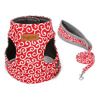 HKM-187219 Japanese Style Cat Harness with Adjustable Traction Rope for Comfort and Safety