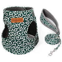 HKM-187219 Japanese Style Cat Harness with Adjustable Traction Rope for Comfort and Safety