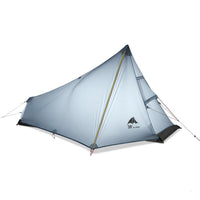 HKM-760403 Silicone Coated Pyramid Tent for Outdoor Camping Activities