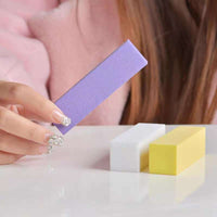 HKM-403859 High Foam Cotton Nail Polish File for Manicure and Nail Art