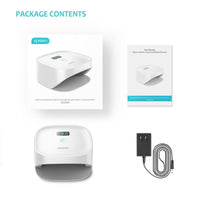 HKM-828691 Wireless Nail Phototherapy Machine with 6000mAh Battery and Dual Light Source