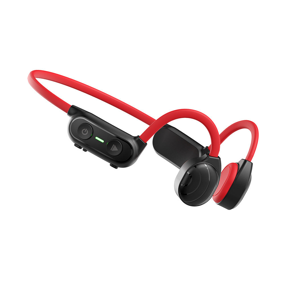 KTX-132499 Waterproof Bone Conduction Headphones with Bluetooth 5.0, Voice Control, and Call Function