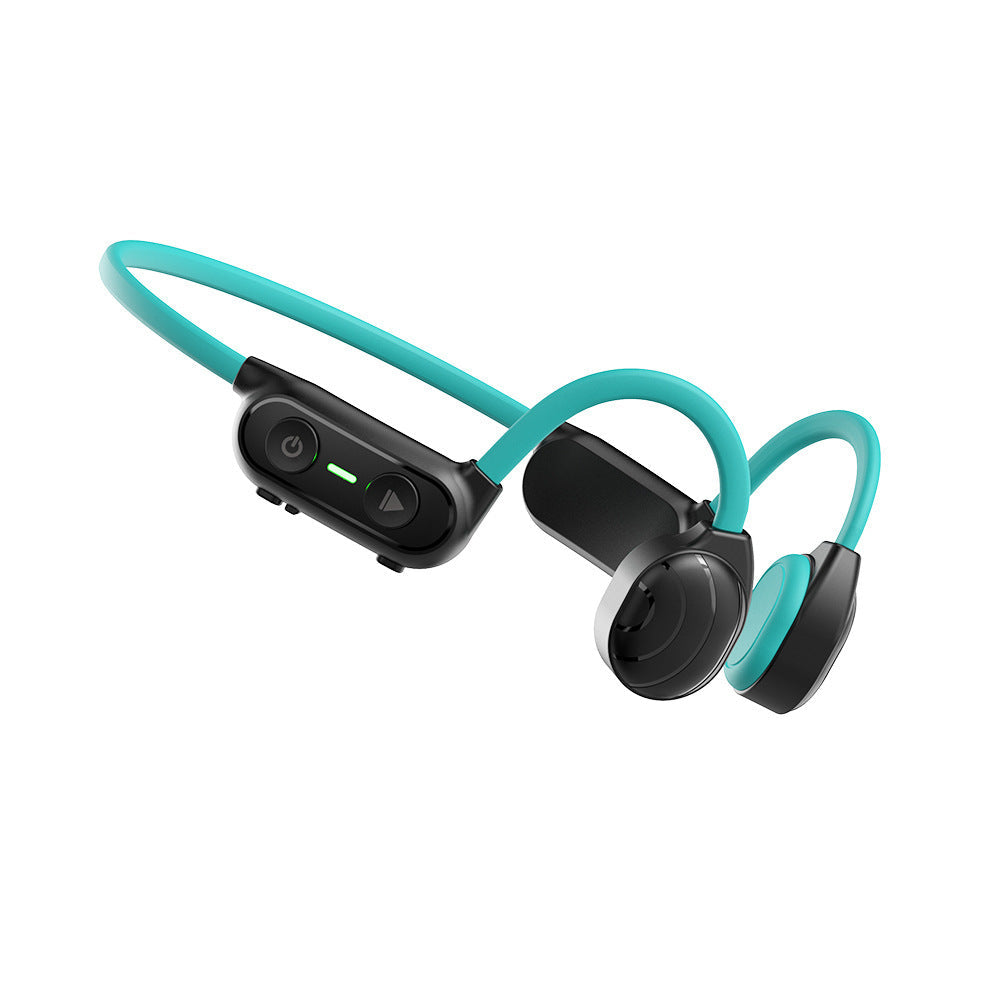 KTX-132499 Waterproof Bone Conduction Headphones with Bluetooth 5.0, Voice Control, and Call Function