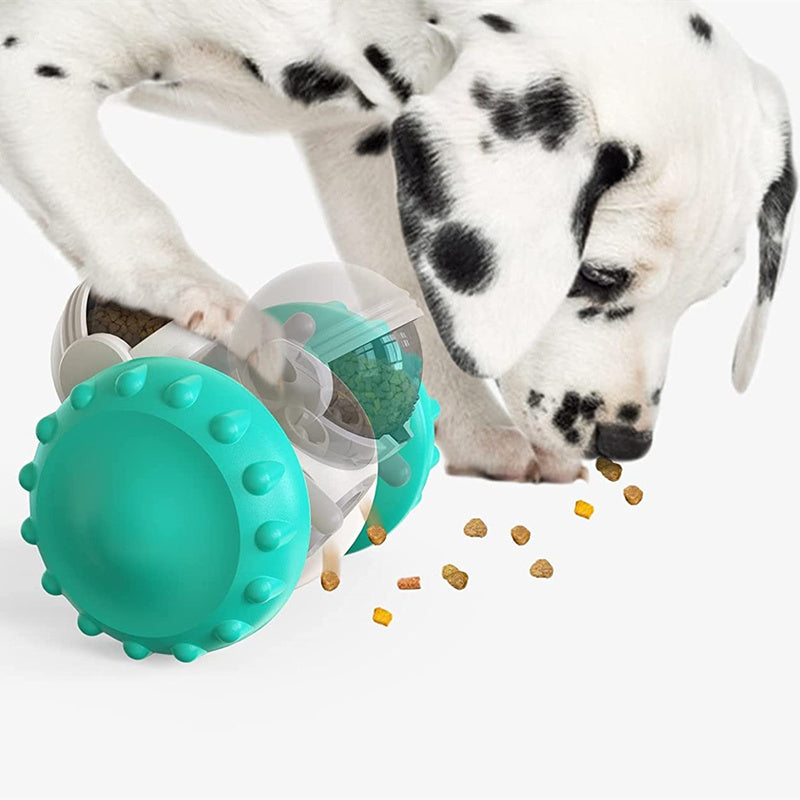 HKM-541075 Interactive Multifunctional Pet Feeding Toy Car for Dogs and Cats - Slow Food IQ Development Toy