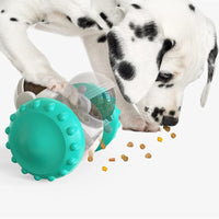 HKM-541075 Interactive Multifunctional Pet Feeding Toy Car for Dogs and Cats - Slow Food IQ Development Toy