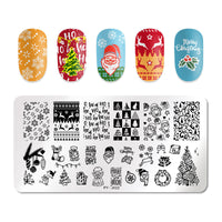 HKM-924691 Manicure Stainless Steel Nail Art Printing Plate with Transfer Technique