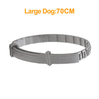 HKM-968723 Flea-Repellent Silicone Collar for Dogs and Cats, Adjustable Size with Tin Box