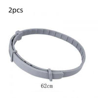 HKM-968723 Flea-Repellent Silicone Collar for Dogs and Cats, Adjustable Size with Tin Box