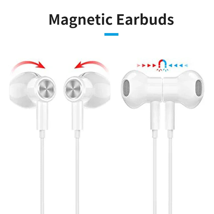 KTX-337683 USB Type-C Stereo In-Ear Headphones with Noise Cancelling and Magnetic Design