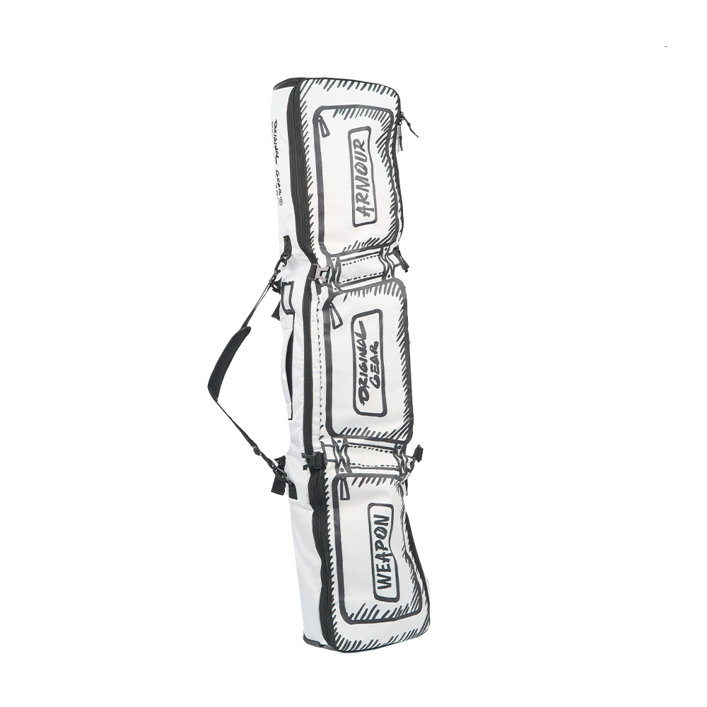 KTX-324051 Large Capacity Ski Pack for Single and Double Boards with Cardan Wheels