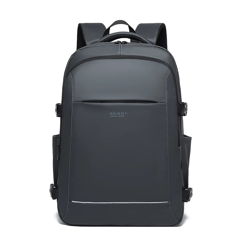KTX-029331 Lightweight Waterproof Laptop Backpack with Double-Headed Zipper and Water-Resistant Design