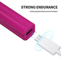 HKM-151763 Portable Handheld Manicure Phototherapy Lamp with Three White LED Lights