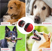 HKM-062227 Interactive Slow Feeder Puzzle Toy for Dogs - Adjustable Treat Dispenser Ball for Mind and Body Stimulation