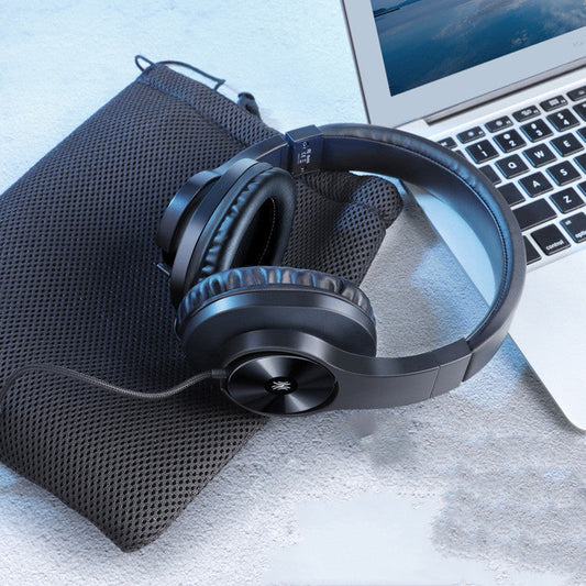 KTX-569683 Wired Head-mounted Headphones with Microphone for Gaming and Music, Noise-Cancelling Audio Quality, 3.5mm L-bend Plug